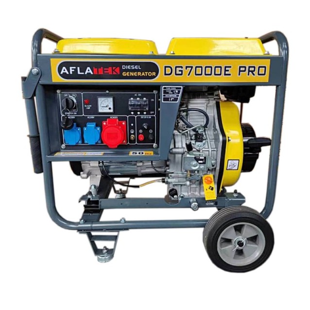 Silent Diesel generator AFLATEK DG7000SE PRO