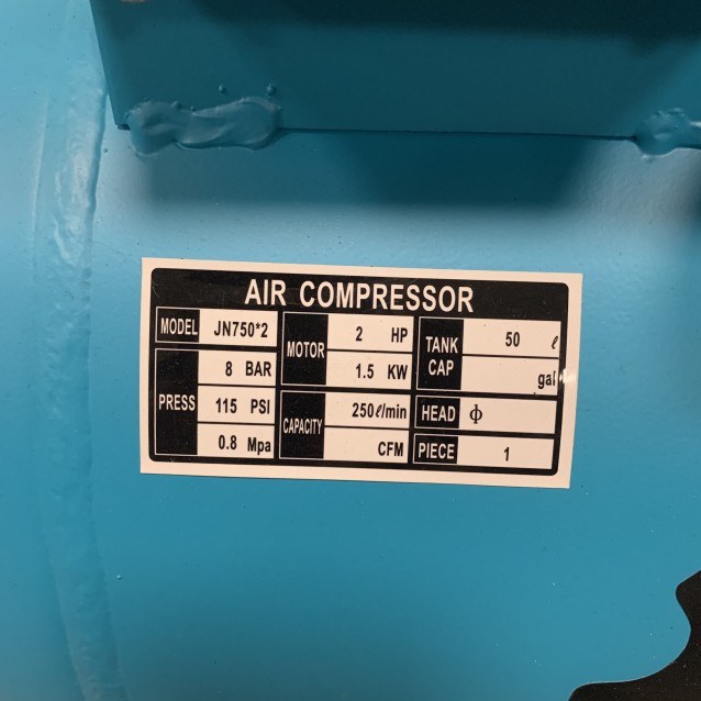 Betepalinis oro kompresorius GTM 50L 250l/min