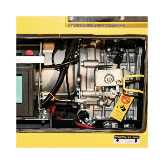 SILENT Diesel generator AFLATEK DG7000E PRO