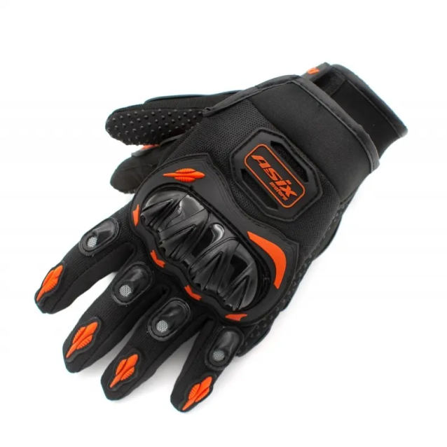 Strenghtened orange ASIX gloves