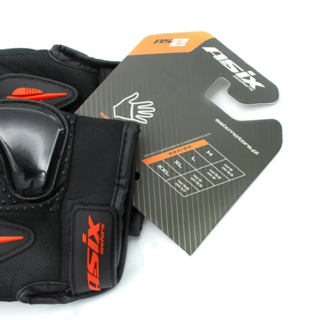 Strenghtened orange ASIX gloves