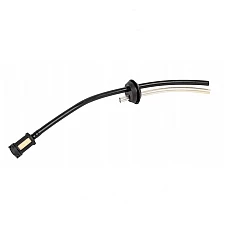 Fuel hose with filter