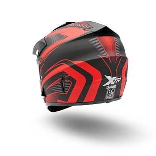 Children's Helmet XTR125 Black/Red
