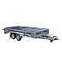 Bortinė priekaba CP410-DRBH 2100kg
