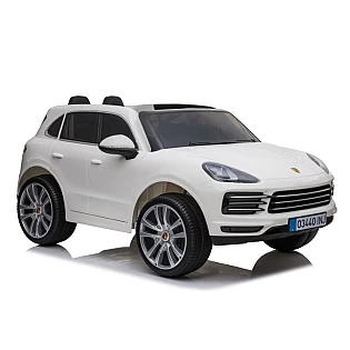 Bērnu elektriskais automobilis Porsche Cayenne S balts