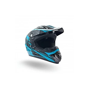 Vaikiškas šalmas XTR125 Juodas/Mėlynas