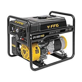 FF GROUP GPG 3000 HD Petrol Generator (3.0 kW, Single-Phase)
