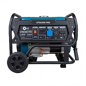 GTM 3500 PRO Benzininis generatorius 3.8 KW trifazis PROFESIONALUS