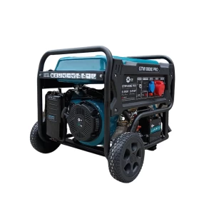 GTM 10000E PRO Benzininis generatorius 9.5 KW trifazis PROFESIONALUS