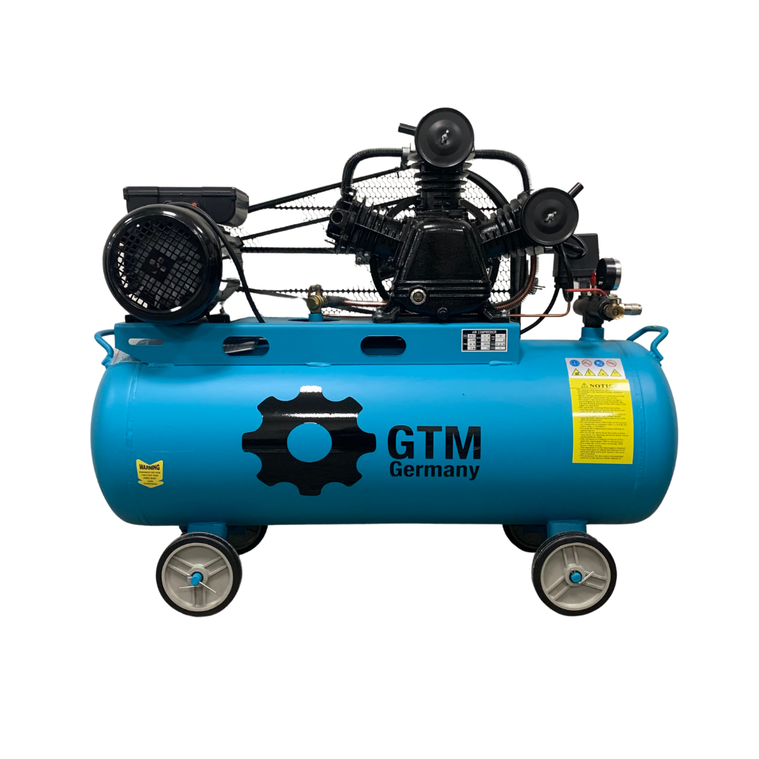 GTM gaisa kompresors 3cil / 100L 3KW 600l / min