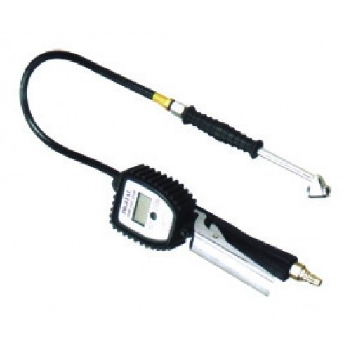 Inflating gun with digital manometer