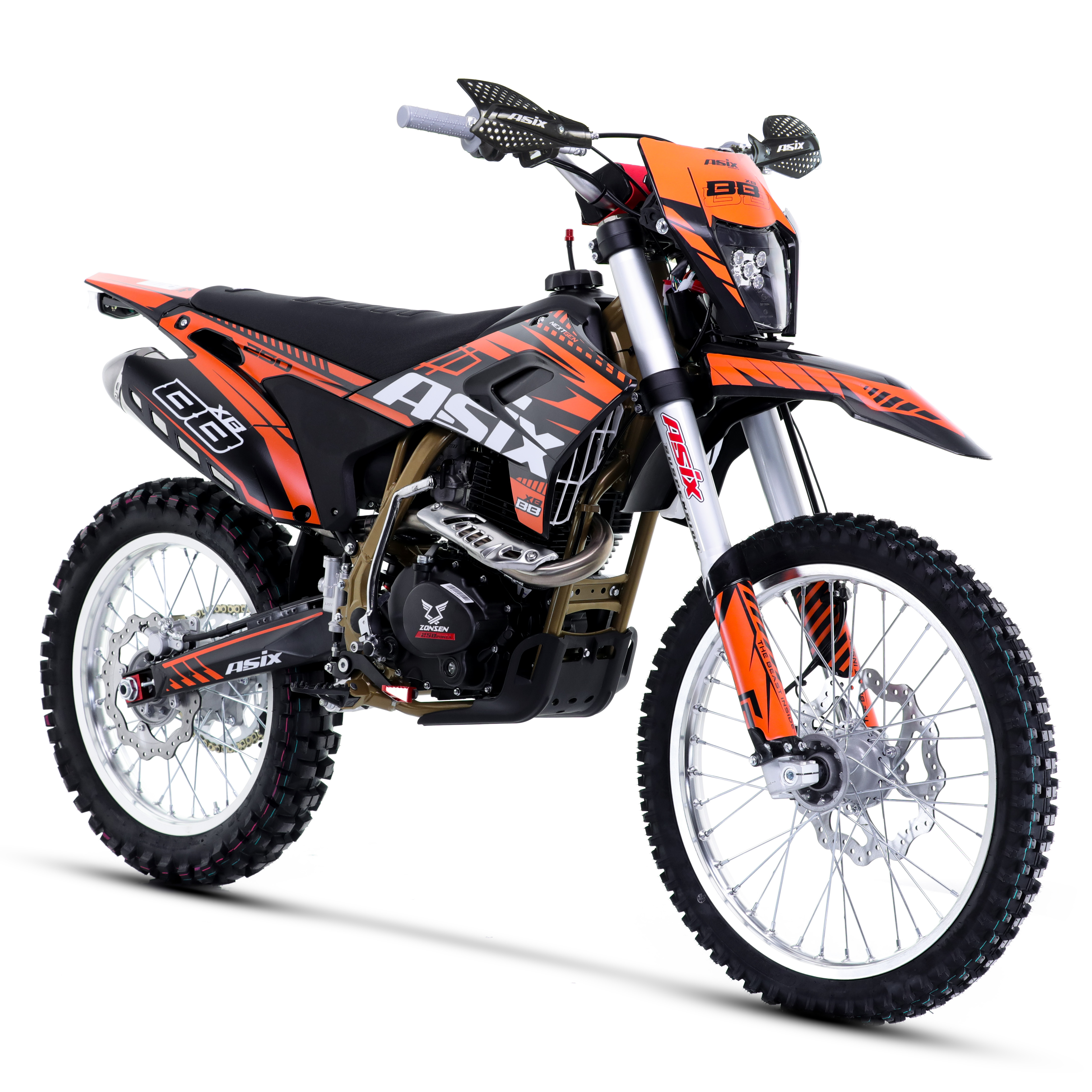Krosinis motociklas ASIX XB-88 250cc 21/18"