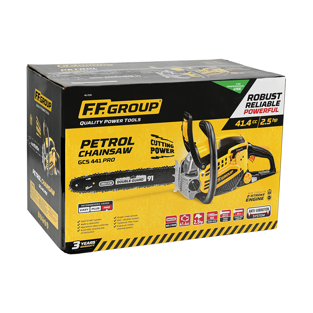 Benzininis grandininis pjūklas FF GROUP GCS 441 PRO