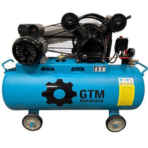 GTM gaisa kompresors 2cil / 100L 3KW 500l / min