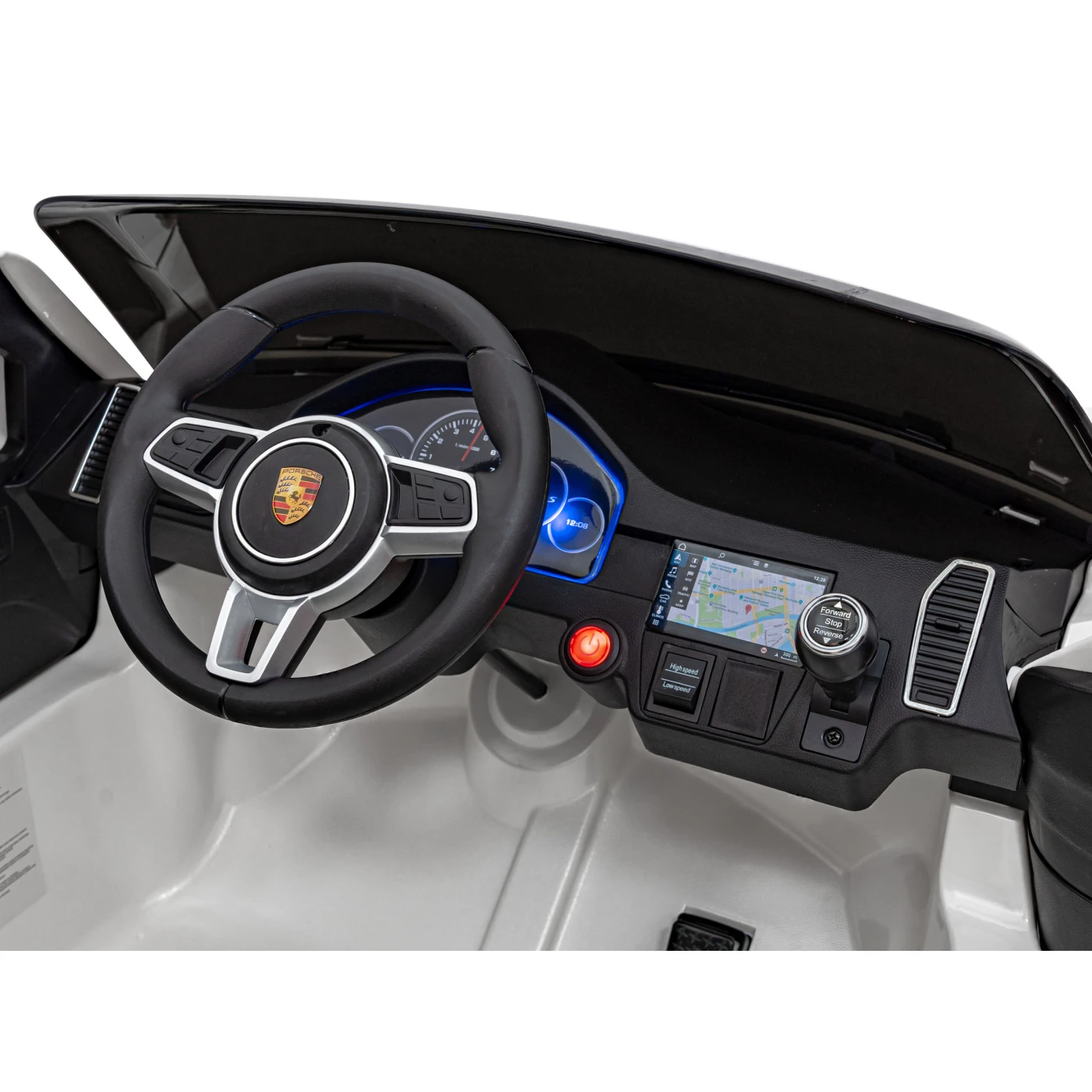 Bērnu elektriskais automobilis Porsche Cayenne S balts