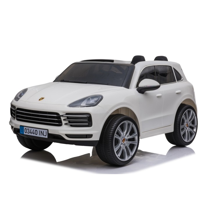 Bērnu elektriskais automobilis Porsche Cayenne S balts