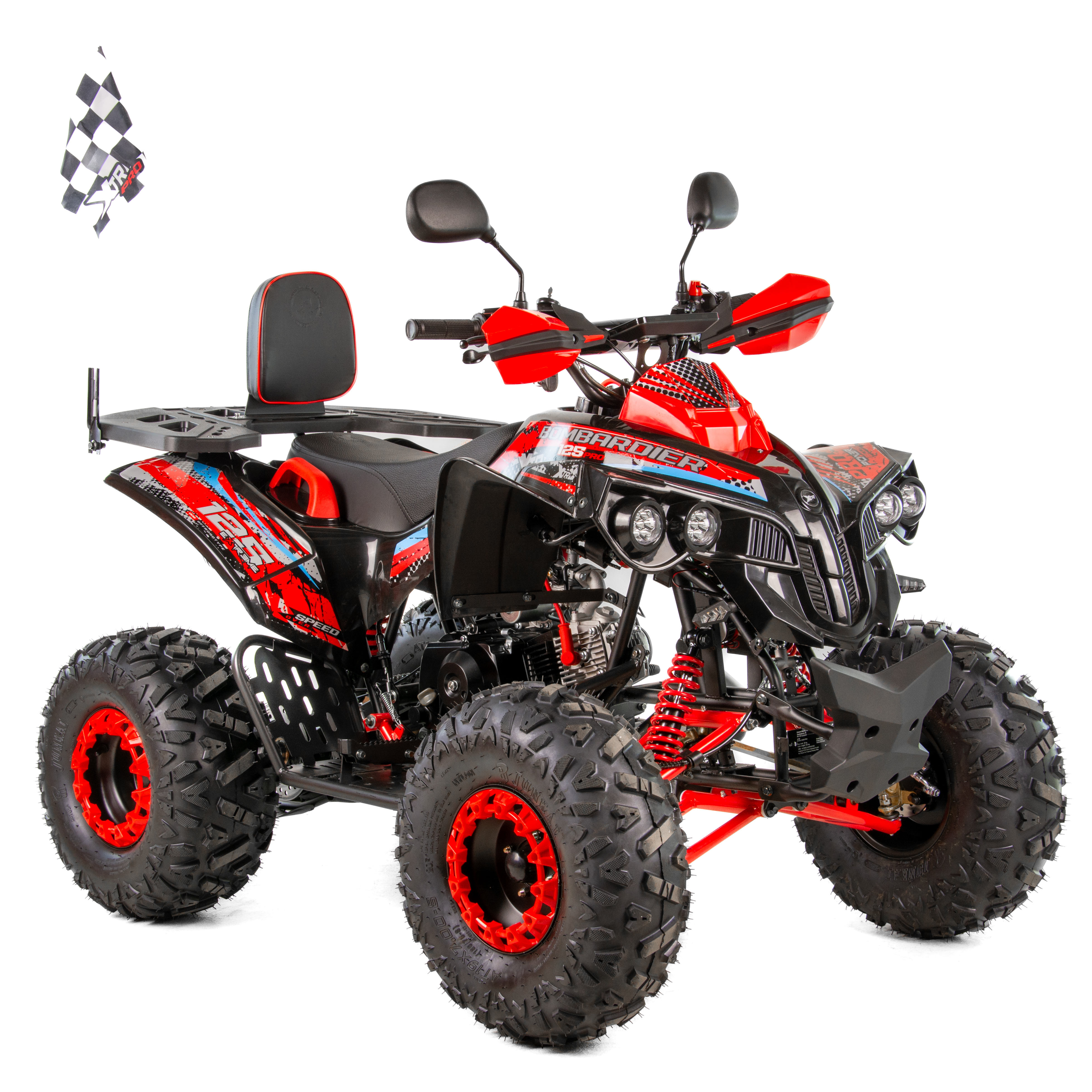 Petrol quad bike XTR BOMBARDIER PRO 1+1 125cc