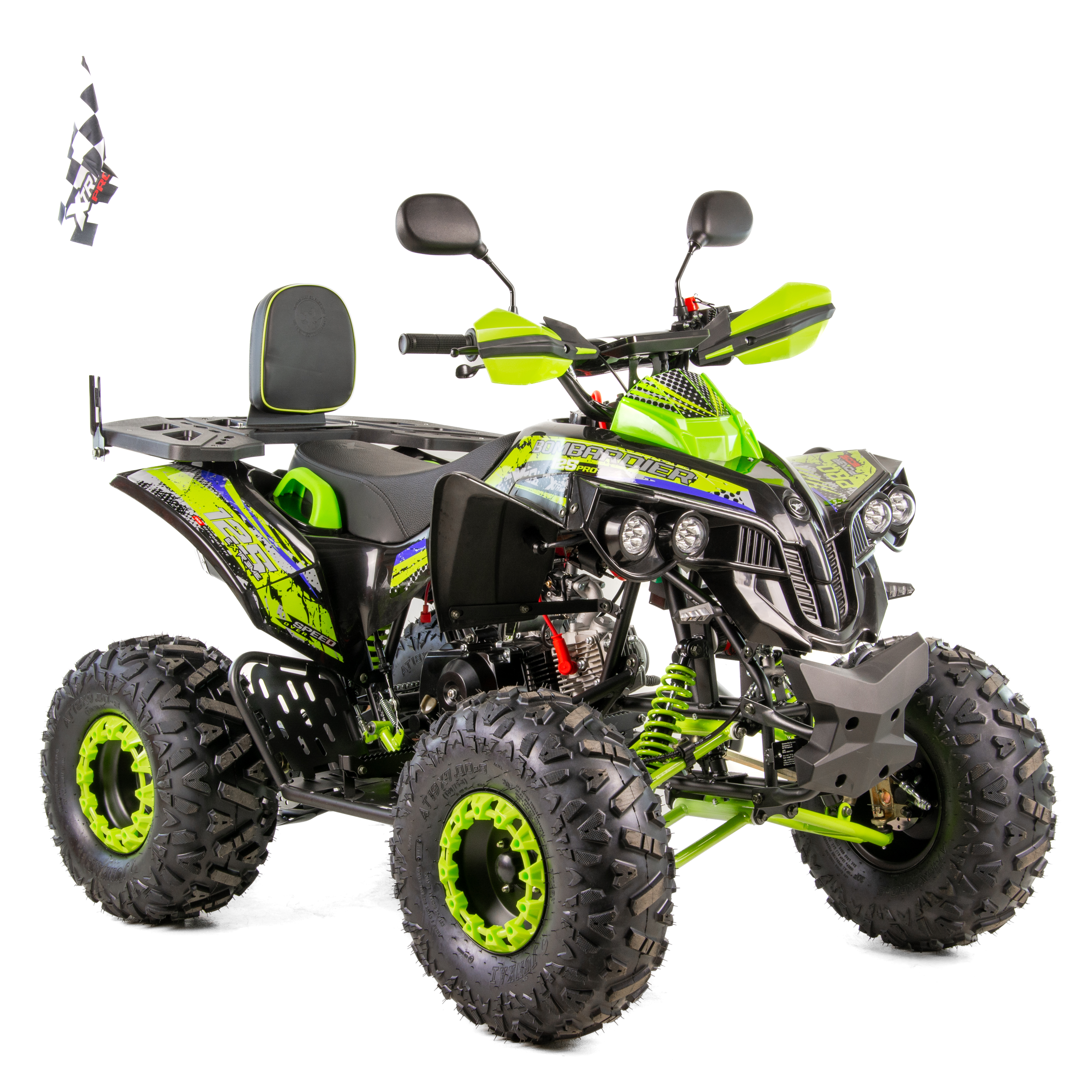 Petrol quad bike XTR BOMBARDIER PRO 1+1 125cc