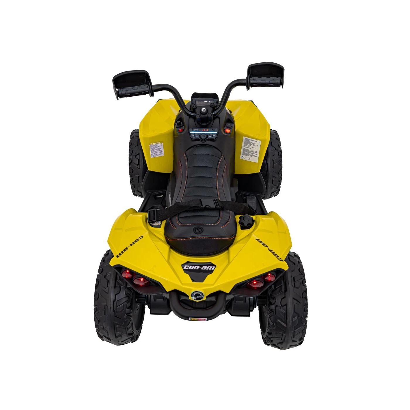 Vaikiškas keturratis Maverick ATV Geltonas