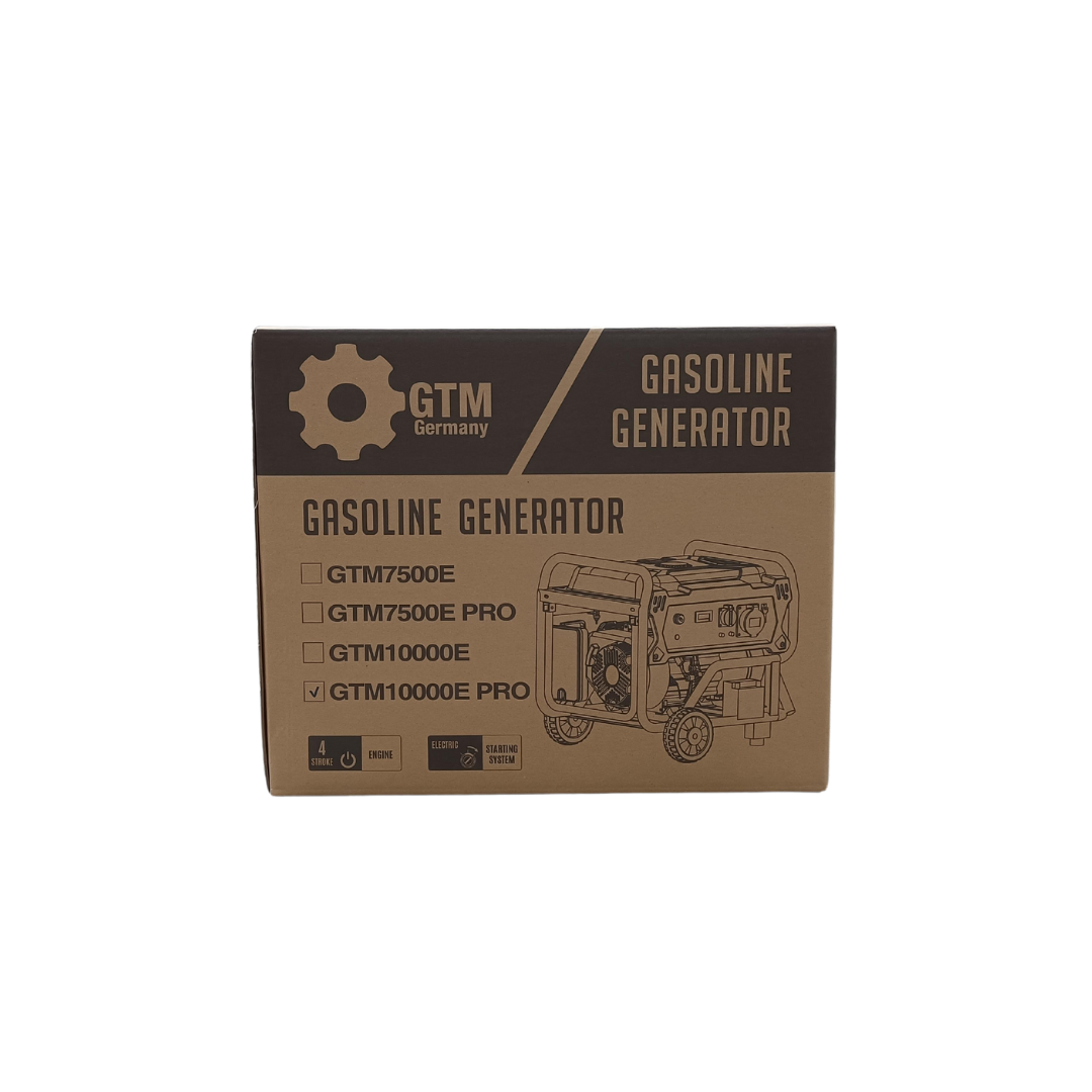 GTM 10000E PRO Petrol generator 9.5 KW three-phase