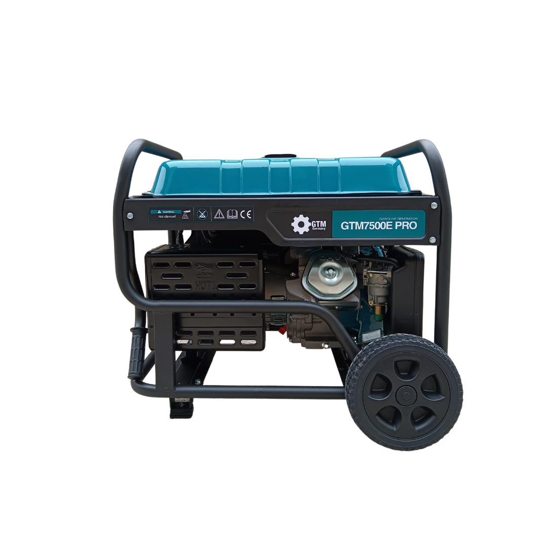 GTM 7500E PRO Бензиновый генератор 7,5 кВт однофазный/трехфазный