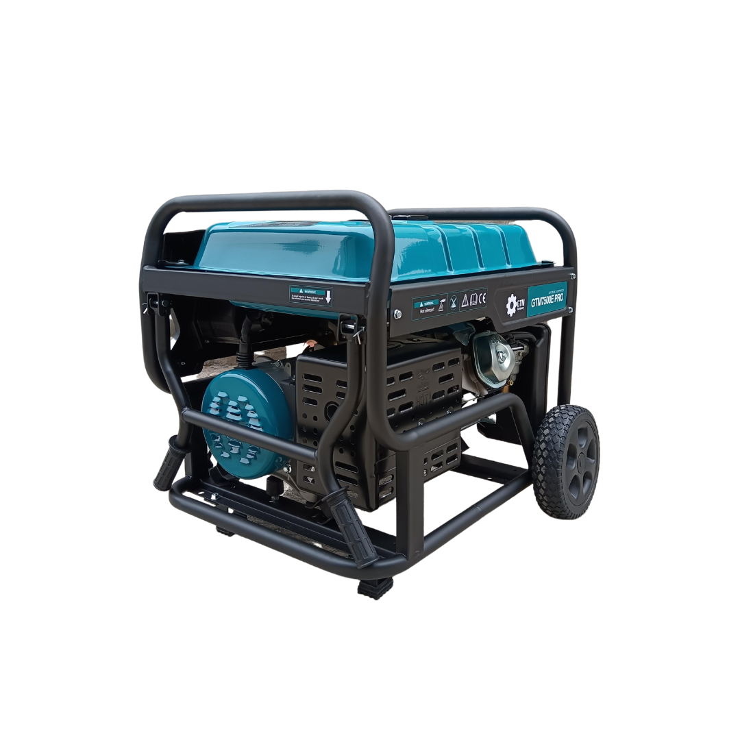 GTM 7500E PRO Бензиновый генератор 7,5 кВт однофазный/трехфазный