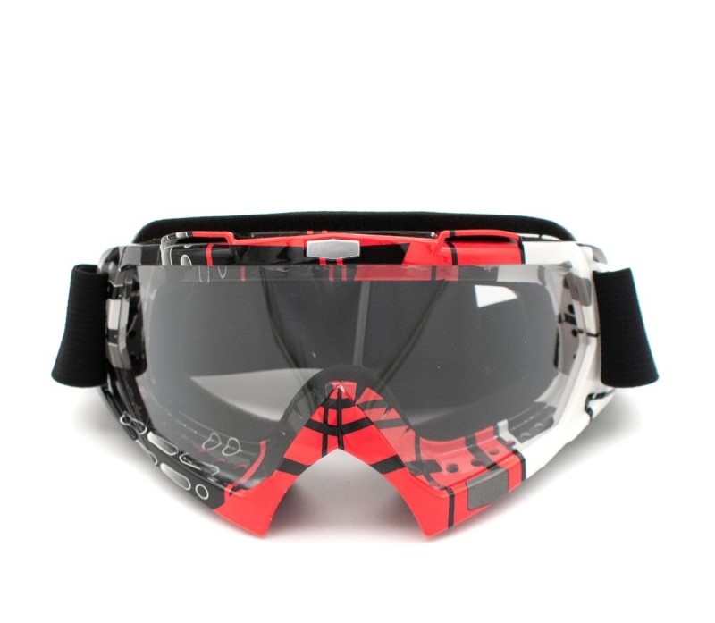 Cross Goggles Black/Red