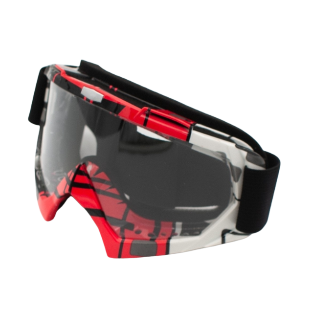 Cross Goggles Black/Red