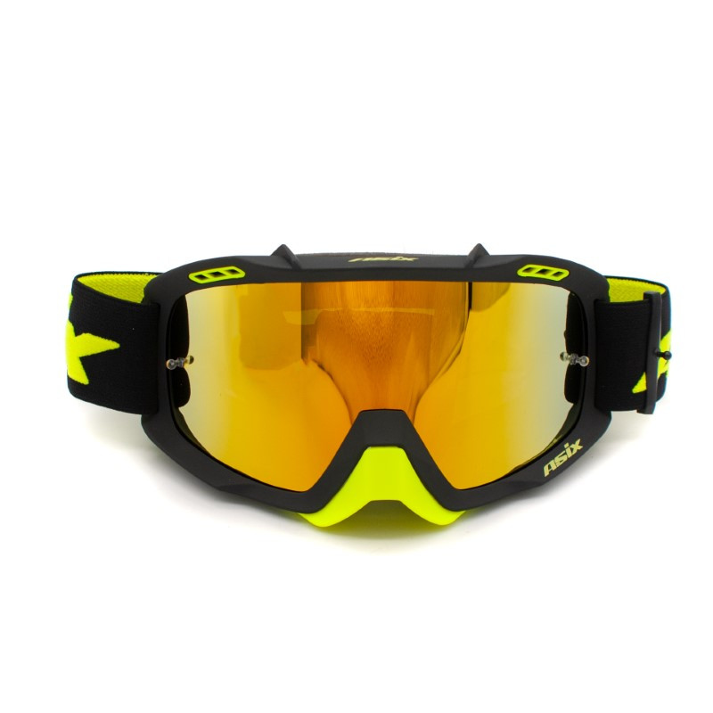 ASIX AS2 Brilles Melni/Dzelteni